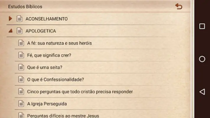 Estudos Bíblicos (Estudo da Bíblia) android App screenshot 3