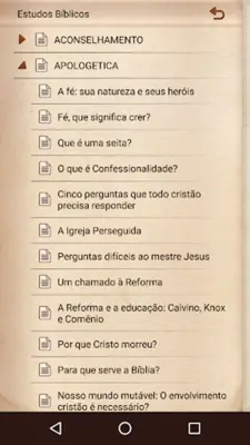 Estudos Bíblicos (Estudo da Bíblia) android App screenshot 8